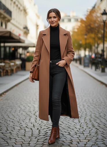 Uzun palto çox gözəl materialı var 85 azn alınıb