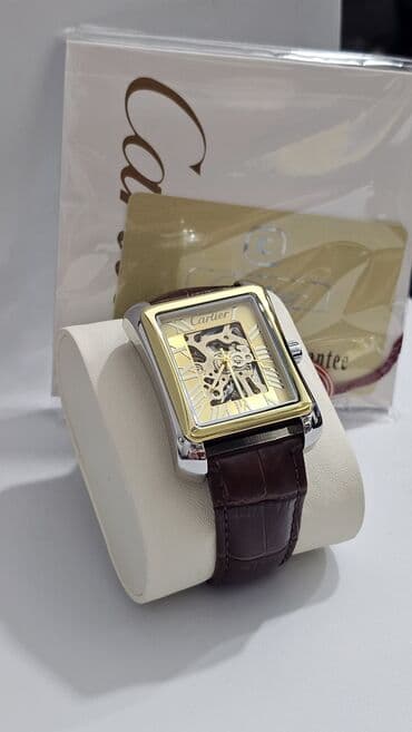 omega qol saatı: Yeni, Qol saatı, Cartier, rəng - Qızılı — 4