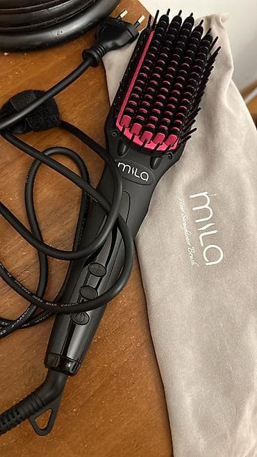 Аристоны: Mila Hair Straightener Brush – saç düzləşdirən fırça - Brend: Mila - — 1