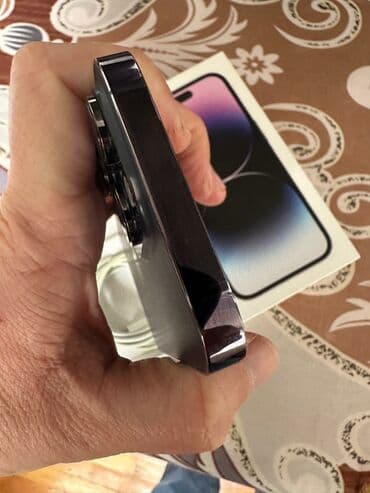 iphone 13 pro max 128 gb qiymeti: IPhone 14 Pro, 128 GB, Deep Purple, Face ID — 4