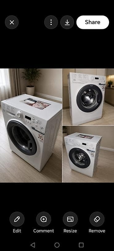 Ariston hotpoint paltaryuyan 230azn . 6kq. Tam işlekdir. Evden