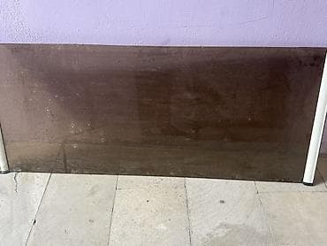 temper şüşə: Çam Balkonn 4 ədəd Tünd rəngli şüşə panel - Material: bərkidilmiş — 1