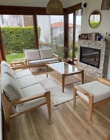 kamp masasi: Balkon və terras üçün komfortlu mebel dəsti Tərkib: - 1 ədəd 3 — 5
