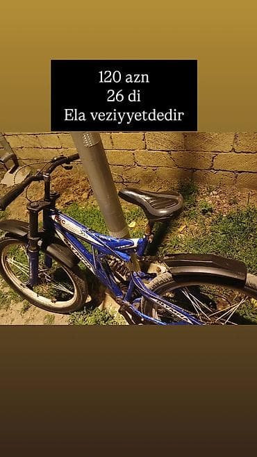 velosibet sekilleri: OLYMPIA dağ velosipedi - Təkər ölçüsü: 26" - Çərçivə: amortizatorlu — 1