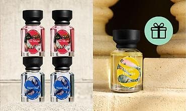 Məhsul: Niche ətir kolleksiyası – Rose Mode, Neon Oud və Tropic lalafo.az -da Məhsul: Niche ətir kolleksiyası – Rose Mode, Neon Oud və Tropic