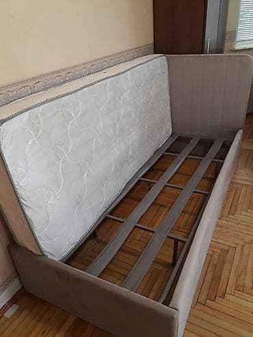 İşlənmiş, Təknəfərlik çarpayı, Bazasız, Siyirməsiz — 4