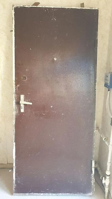 Demir qapi 95azn qiymet sondur Ehmedli 5819 leli Metal giriş qapısı