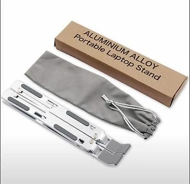 iphone 12 case: Alüminium ərintidən noutbuk üçün tənzimlənən stolüstü dayağ - — 4