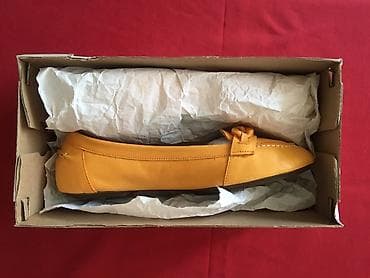 Балетки: Балетки, Размер: 38, цвет - Желтый, Б/у — 4