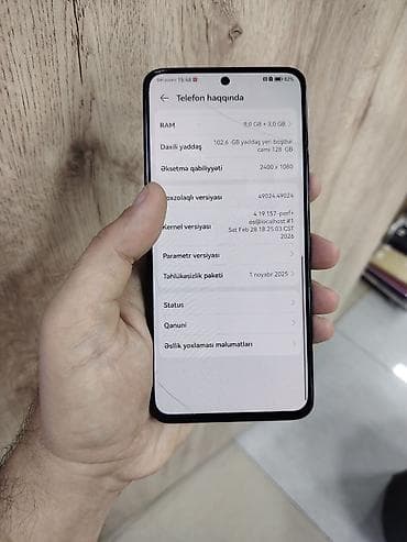 redmi note 15c: Huawei Nova 10 SE, 128 GB, rəng - Qara, Barmaq izi — 3
