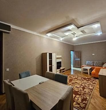 Аренда квартир: Mənzilin təsviri: - Geniş və işıqlı zal: dekorativ asma tavan, LED — 4