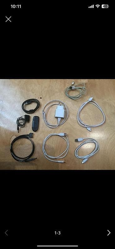 Məişət/elektronika üçün aksesuarlar dəsti Satılır müxtəlif kabellər