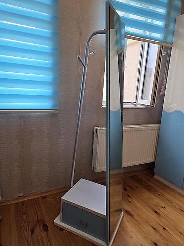salon dolab: Uşaq/yeniyetmə otağı üçün mebel dəsti - Tərkib: Tək nəfərlik çarpayı — 8