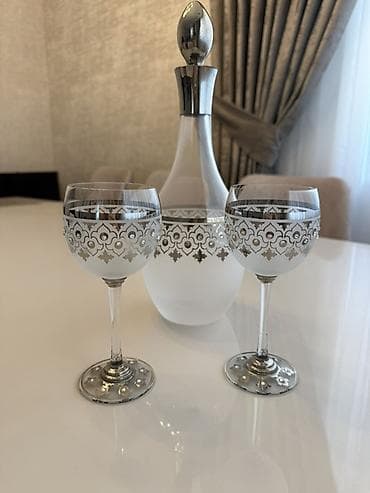 set qabları: Rəng - Gümüşü, Şüşə — 2