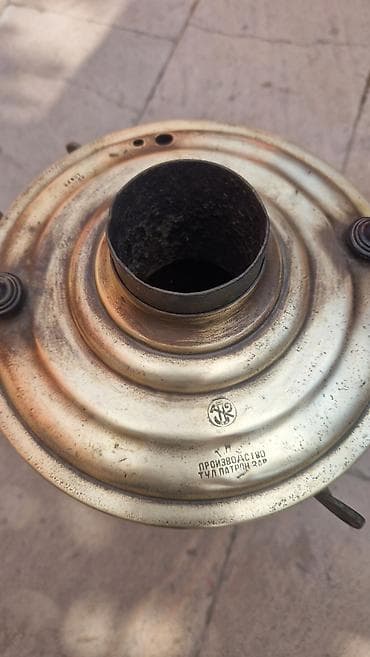 samovar 10 litr: Antik mis samovar – Tula istehsalı - Material: mis/bronz ərintisi - — 4