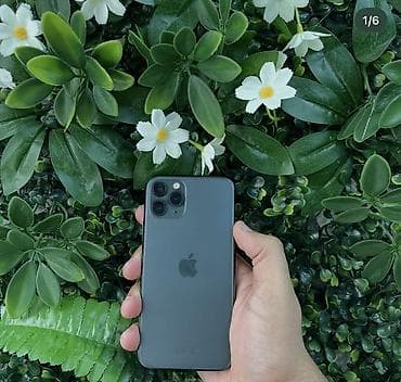 apple 11 pro max ikinci el: IPhone 11 Pro Max, 64 GB, Space Gray, Zəmanət, Kredit, Face ID — 1