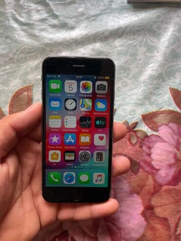 Apple iPhone: IPhone 6, 32 GB, Gümüşü, Barmaq izi, Sənədlərlə