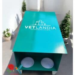 домик для кошек: Taxta pişik evi – “Burada yerim rahatdır” yazılı - Material — 19