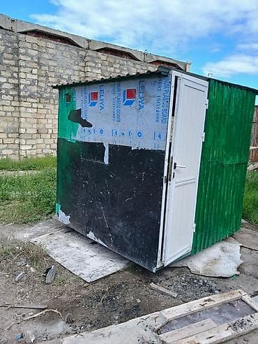 köşk satışı: Daşınan metal kiosk/butik - Korpus: profil karkas, dalğalı metal — 3