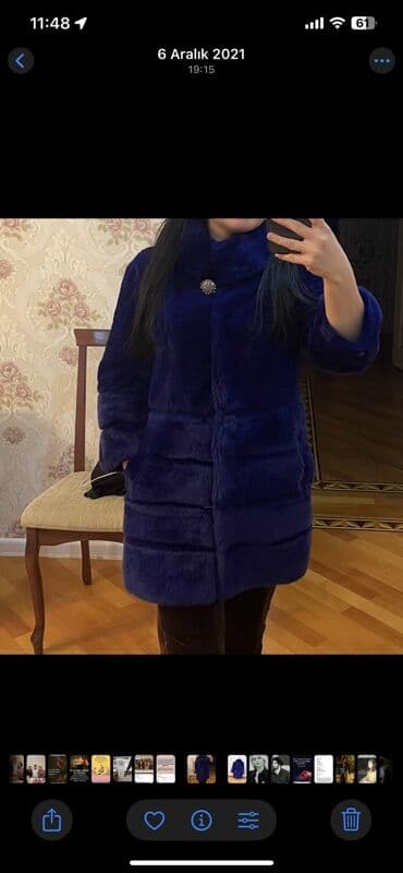 Kürklər: Kürk, Chanel, M, L, XL, rəng - Qəhvəyi — 3