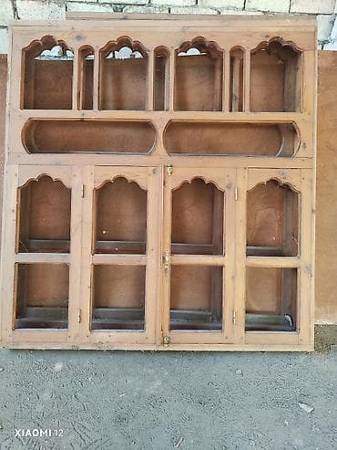 kamod mebel: Dekorativ rəf, Düz — 1