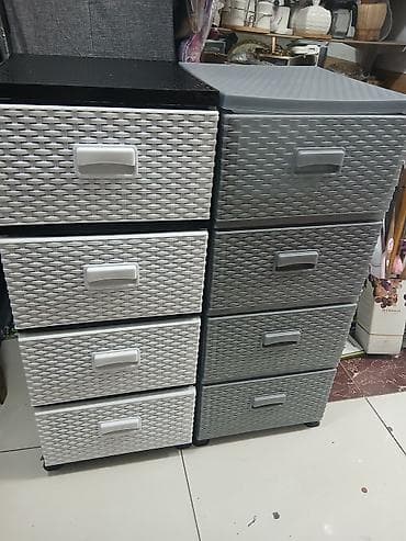 sumqayitda dolablar: 4 mert - 29 mnt 5mert - 33 mnt Rattan naxışlı plastik çekmecə dolabı — 7