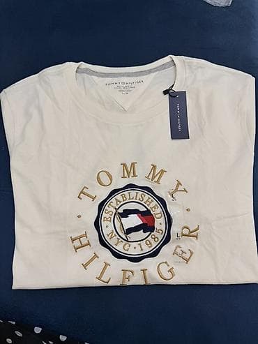 Futbolka, Tommy Hilfiger, L, rəng - Ağ — 2