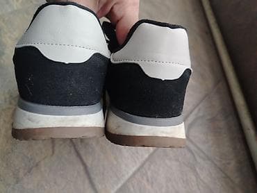 Americano’s kişi idman ayaqqabısı - Rəng: qara, arxa hissədə ağ — 2