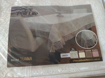 Süfrə .Tuana su kecirmez çox keyfiyyətli ve görünüşlü yenidi.olculeri