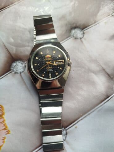 gizil saat: İşlənmiş, Qol saatı, Orient, rəng - Qızılı — 3