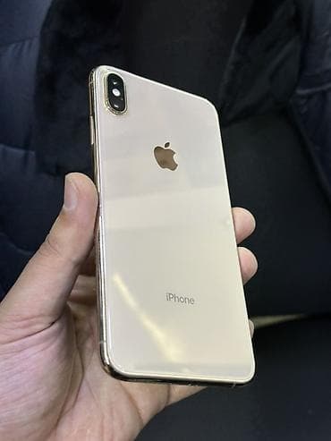 iphone 14 pro yeni: IPhone Xs Max, 64 GB, Qızılı, Face ID — 1