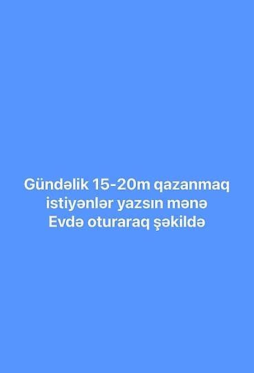 evde paketleme ışı bakı: İwlemek isteyenler yazsın. Gunlukde maaw var aylıqda — 1