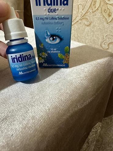 rus qizilinin eyari: İridina Due – göz damcısı İtaliyadan alinib. Make uplarda ve gundelik — 2
