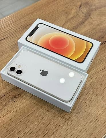 iphone 8 plus rose gold: IPhone 12, 128 GB, Ağ, Zəmanət, Simsiz şarj, Face ID — 1