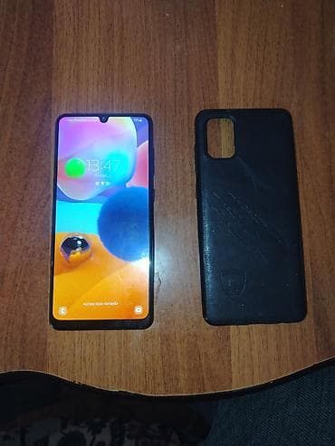 honor 8x satilir: Samsung Galaxy A31, rəng - Qara, Barmaq izi — 2