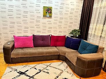 mebel divanlar: Künc divan, İşlənmiş, Açılan, Bazalı, Çatdırılma yoxdur — 1