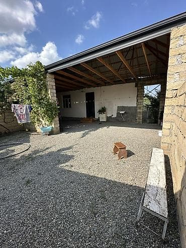 evlee: Satılır: 2 otaqlı həyət evi (fotoşəkillərdə) - Geniş dəhliz, taxta — 10