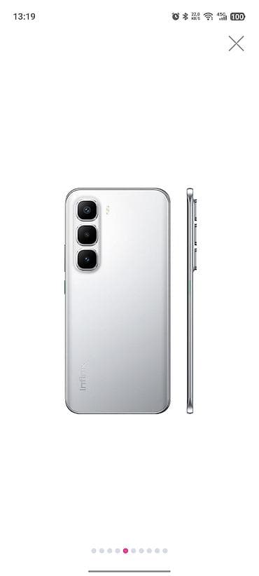 telefon j2: Infinix Note 30 Pro, 256 GB, rəng - Gümüşü, Simsiz şarj — 4