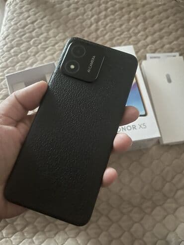 huawei p smart 2021 ekran: Honor X5, rəng - Qara — 3