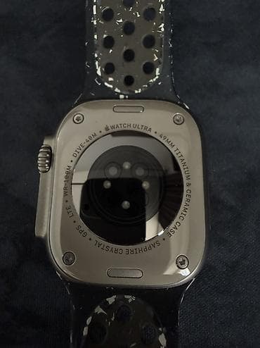 Smart saatlar: Apple Watch Ultra 2 – 49 mm titan korpus, safir kristal şüşə, keramika — 3