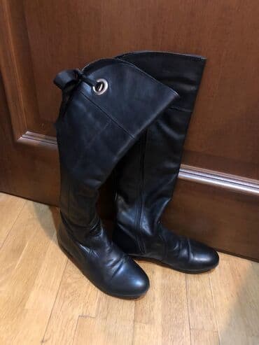 qadın çəkmə: Ölçü: 36, rəng - Qara, İşlənmiş — 7