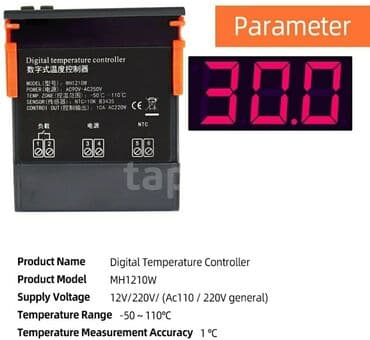 termorequlyator: Termostat Model : MH1210W Istilik tenzimleyici 10A gücündedir Tam — 2