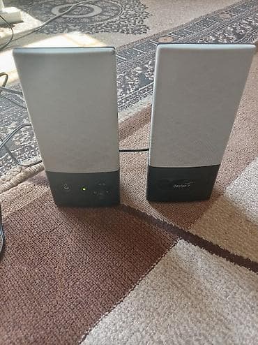 kompyuter hp: Genius masaüstü kompüter akustik sistemi – 2.0 stereo kolon dəsti - — 2