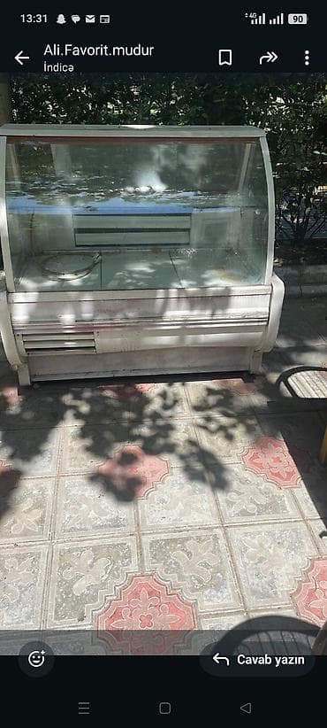 vitrin maqazin: Soyuduculu vitrin – market, kafe, şirniyyat evi və ət/delikates — 1