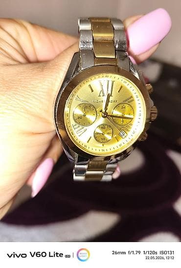 aksesuar instagram: İşlənmiş, Qol saatı, Michael Kors — 2