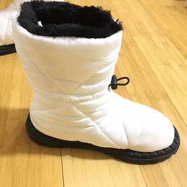 əsgər çəkməsi: Ölçü: 37, rəng - Ağ, Yeni — 2