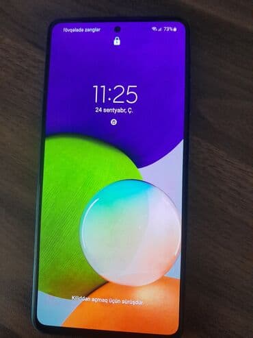 Samsung Galaxy A52, rəng - Göy