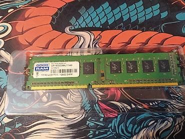 Operativ yaddaş (RAM) 4 GB, 1600 Mhz, DDR3, PC üçün