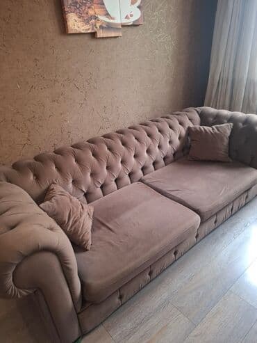 Ev üçün digər mebel: Divan, İşlənmiş, Açılmayan, Bazasız, Nabuk — 2