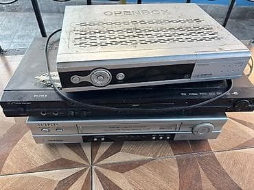 av resiver: Openbox rəqəmsal peyk tuner və Pioneer DV-310-S DVD pleyer (2 cihaz — 10